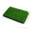 Quatro cores de tapete artificial de grama sintética de paisagem